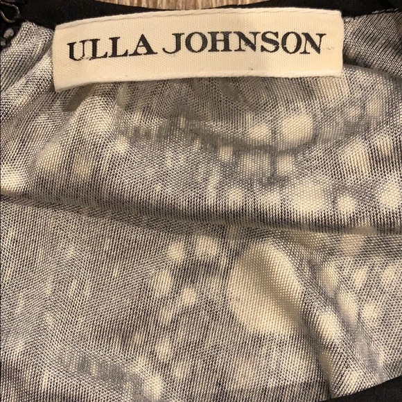 Ulla Johnson Abstract Print Slinky Belted Dress - Picture 6 of 7